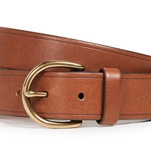 Madewell Medium Perfect Leather Belt Size M NWOT
